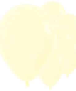 Pastel Matte Yellow Balloons