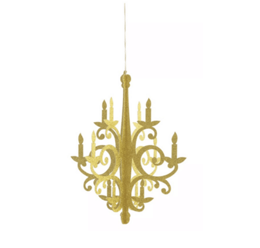 Gold Hanging Chandelier Decoration