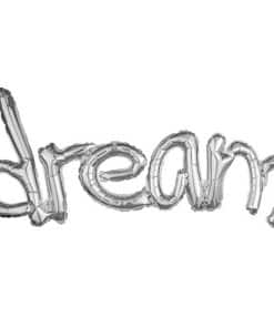 Dream Silver Freestyle Phrase Balloon