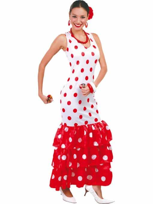 Ladies Flamenco Costumes, Spanish themed fancy dress costumes for women. Ladies Flamenco Costumes costume accessories with Next Day Delivery