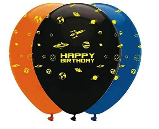 Space Blast Party Balloons