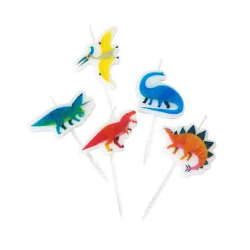 Little Dino Party Birthday Candles