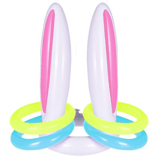 Easter Bunny Ears Inflatable Ring Toss Game