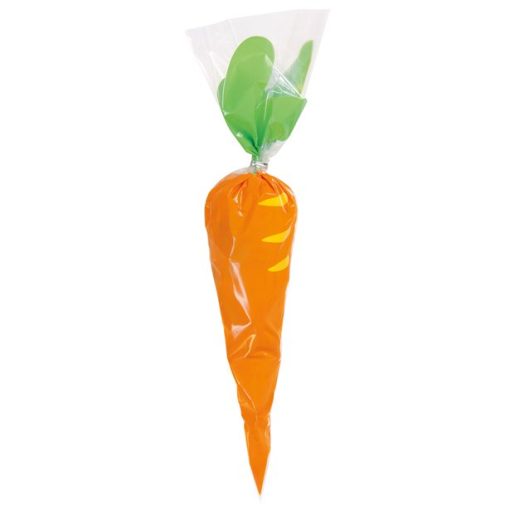 Carrot Cone Cello Bags