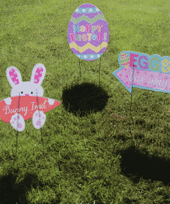 Easter Egg Hunt Lawn Signs