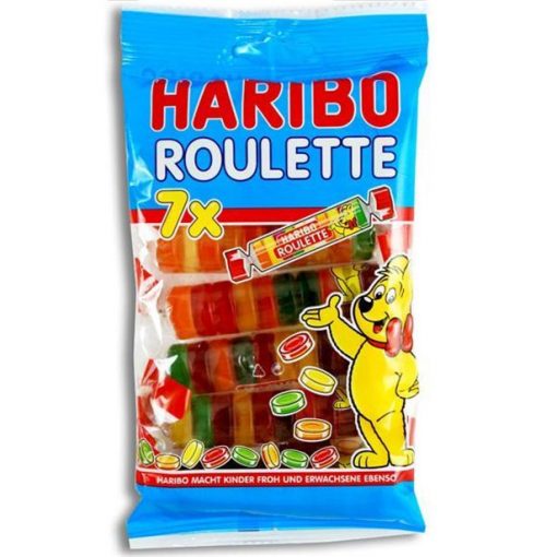 Haribo Roulette Sweet Bag (Pk 7) - Party Supplies, Decorations - Party ...