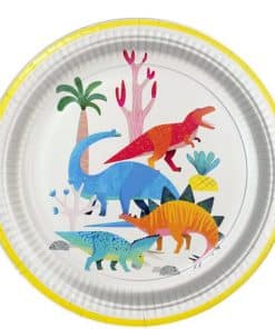 Little Dino Party Plate
