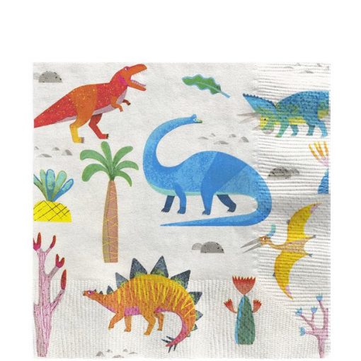 Little Dino Party Lunch Napkins