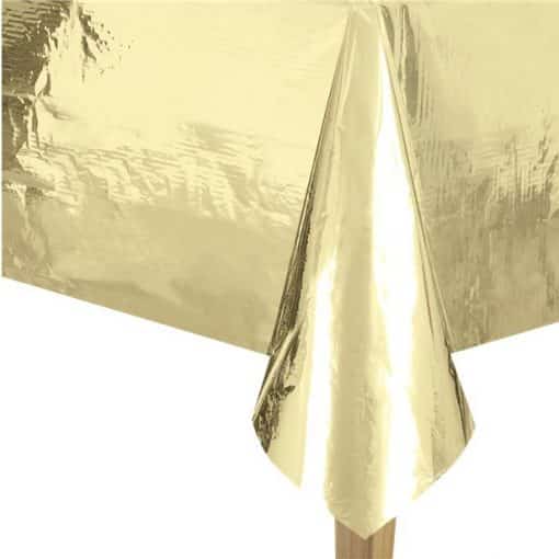 Metallic Gold Foil Tablecover