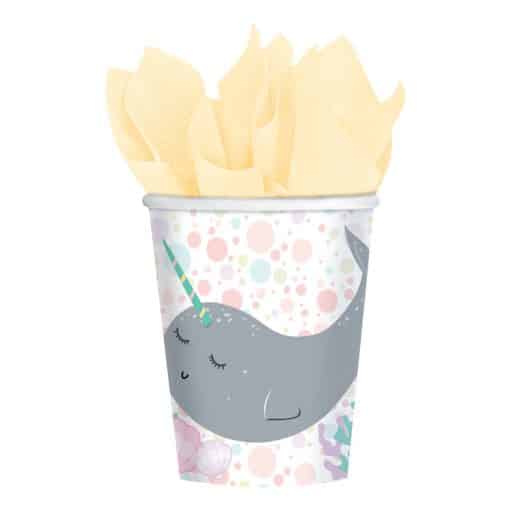 Narwhal Party Paper Cups