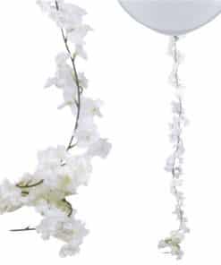 White Blossom Floral Garland