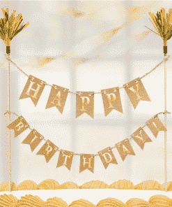 Gold Cake Pick Banner