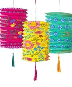 Mexican Boho Paper Lanterns