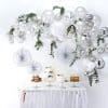 Silver Balloon Arch