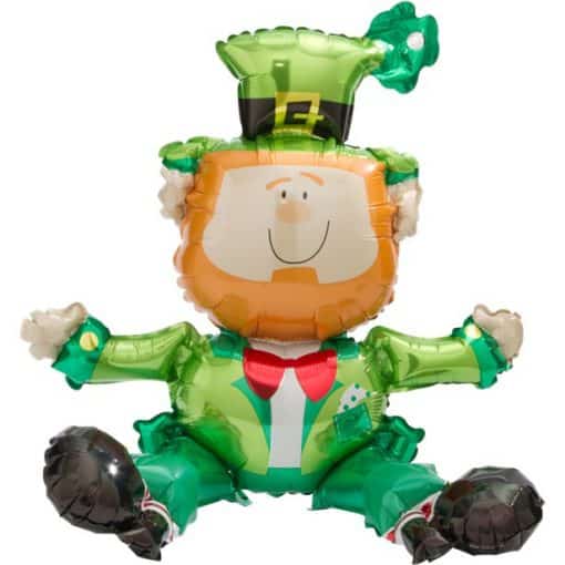 St. Patrick's Day Sitting Leprechaun Balloon