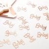 Twinkle Twinkle Baby Rose Gold Table Confetti