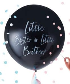 Twinkle Twinkle Gender Reveal Little Brother Or Sister Balloon