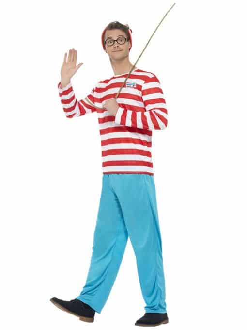 Where's Wally Adult Costume