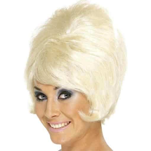 60's Beehive Wig - Blonde