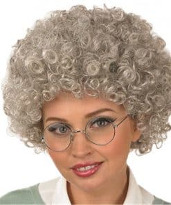Afro Wig Grey