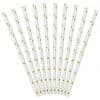 Gold Star Paper Straws