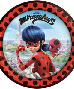 Miraculous Ladybug Paper Plates