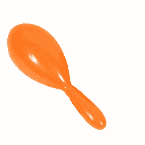 Orange Maraca