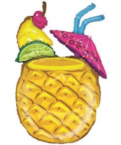 Tropical Pineapple Cocktail Balloon