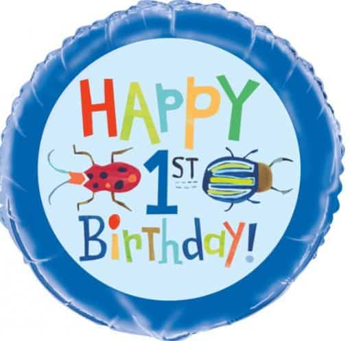 1st Birthday Bug Balloon