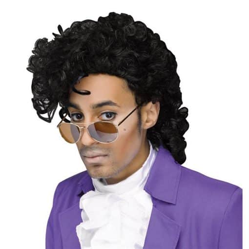 80's Purple Musician Wig