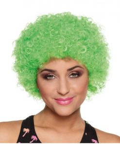 Green Afro Wig