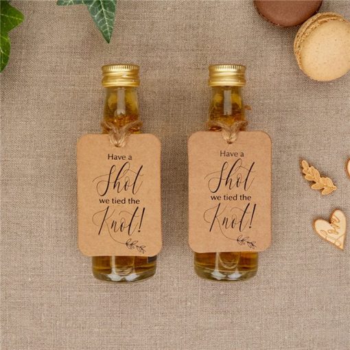 Hearts & Krafts Have A Shot Mini Bottle Tags