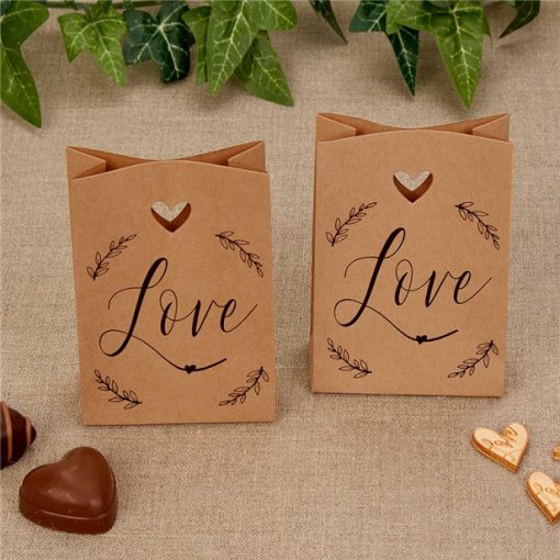 Hearts & Krafts Mini Wedding Favour Bags