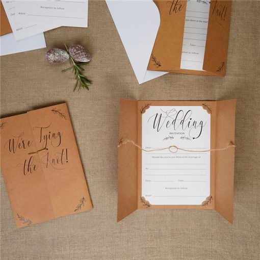 Hearts & Krafts Wedding Invitations