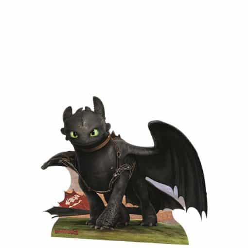 How To Train Your Dragon Toothless Mini Cardboard Cutout