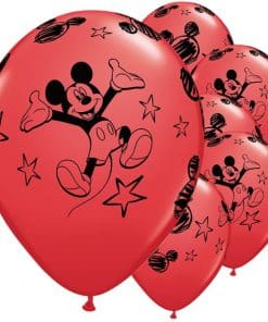 Mickey Mouse Red Balloons