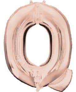 Rose Gold Letter Q Balloon