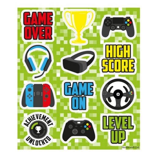 Gamer Sticker Sheet