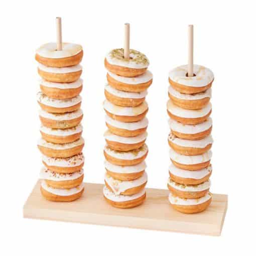 Gold Wedding Doughnut Stacker