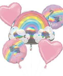 Magical Rainbow Balloon Bouquet