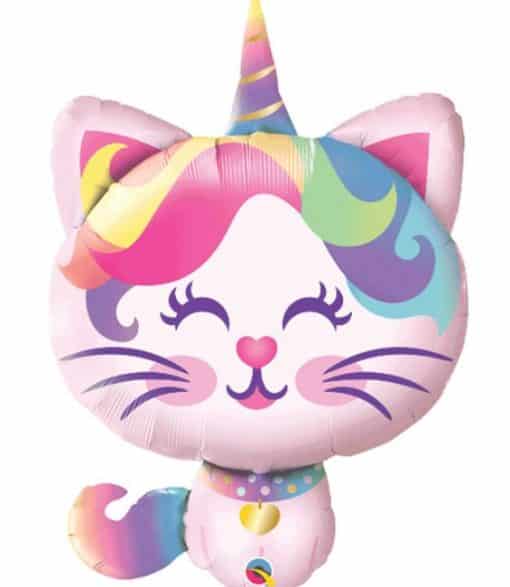 Mythical Caticorn Foil Balloon