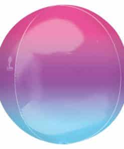 Ombre Purple & Blue Orbz Balloon