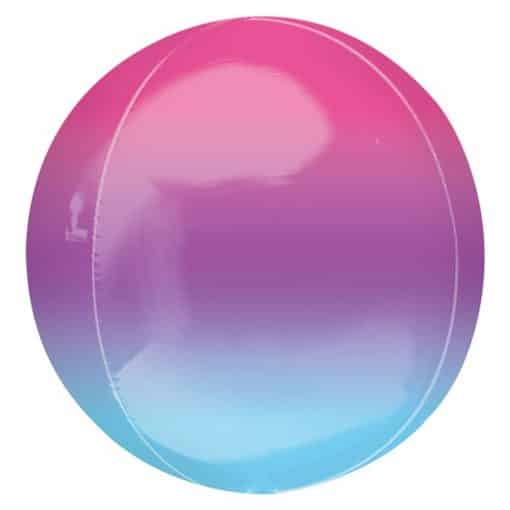 Ombre Purple & Blue Orbz Balloon