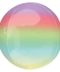 Ombre Rainbow Orbz Balloon