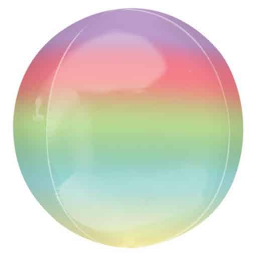 Ombre Rainbow Orbz Balloon