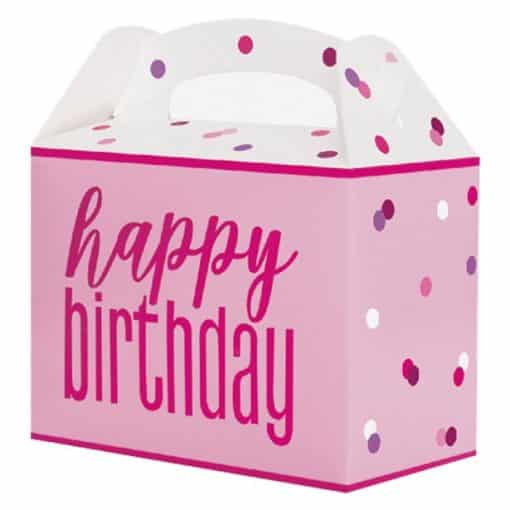 Pink Birthday Glitz Party Box