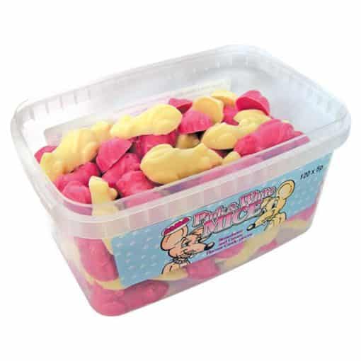 Pink & White Mice Tub