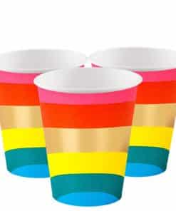 Rainbow Paper Cups