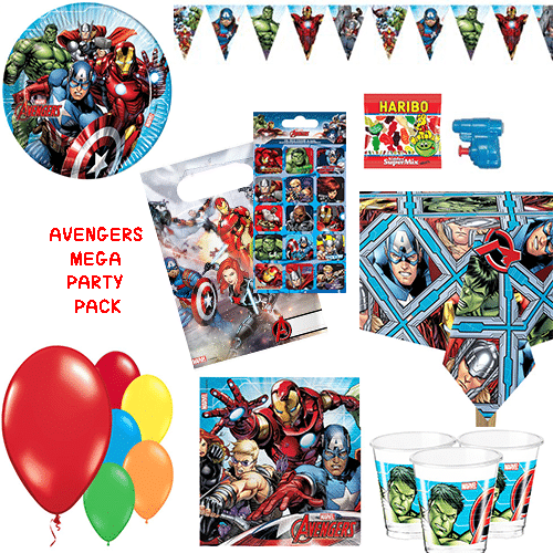 Avengers Mega Party Pack Party Decorations Next Day Delivery