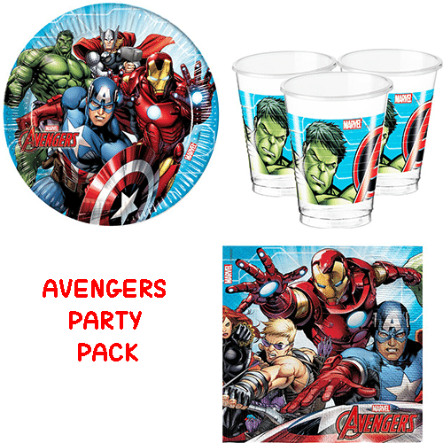 Avengers Party Packs Party Decorations Next Day Delivery